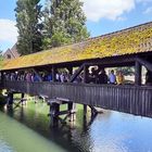 Stau auf dem Henkersteg