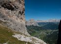 Stau auf dem Piscadu-Klettersteig von Christoph Lö. 