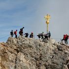 Stau auf der Zugspitze