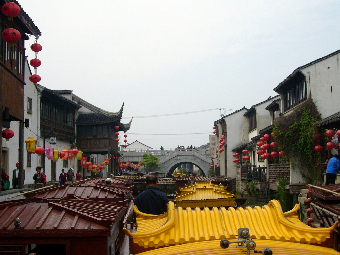 Stau auf Suzhou´s Wasserstraßen