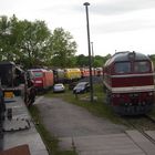 Stau bei der Eisenbahn