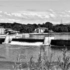 Stau des Hochrheins in Schaffhausen