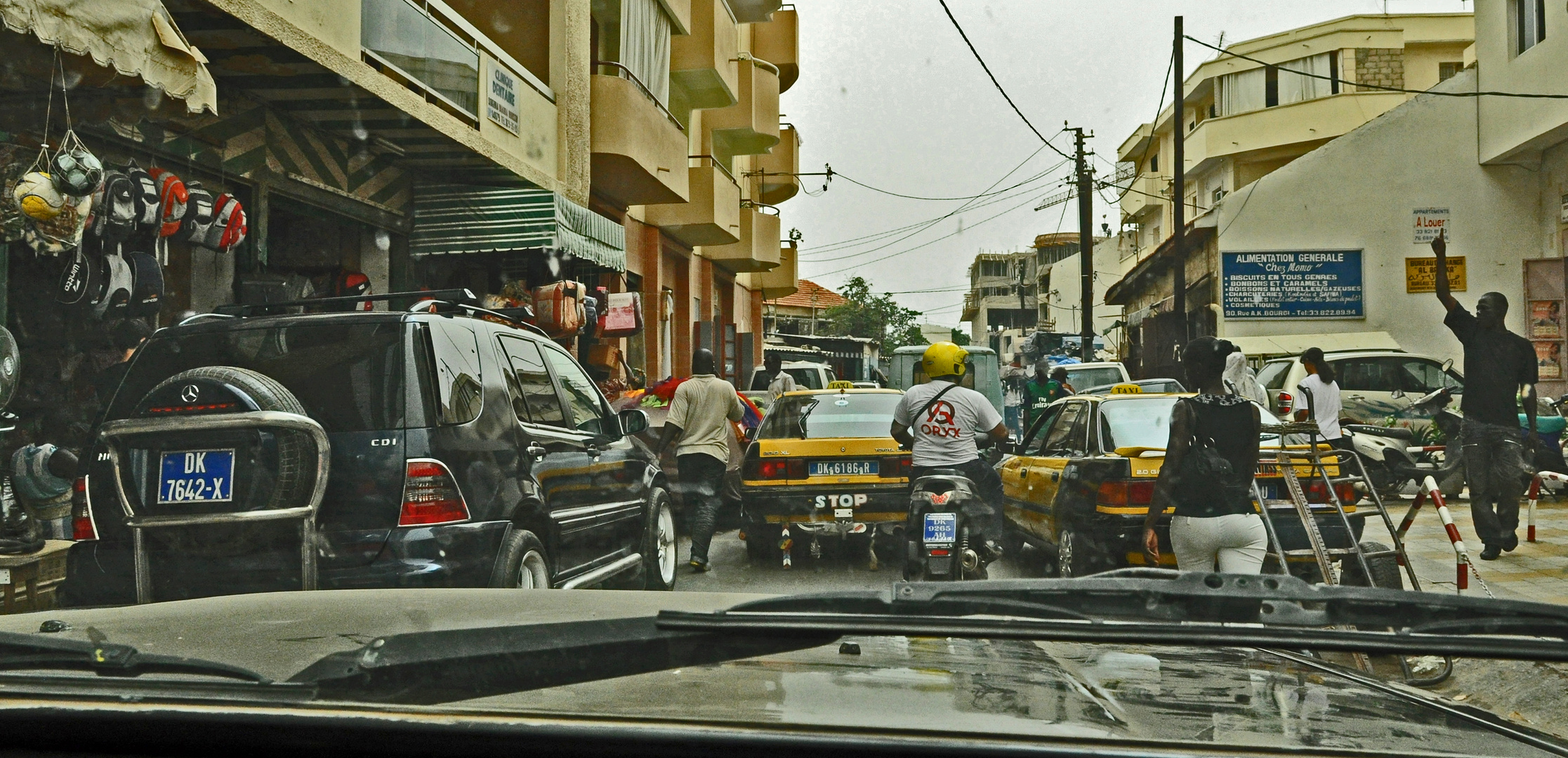 Stau (Transport im Senegal 5)