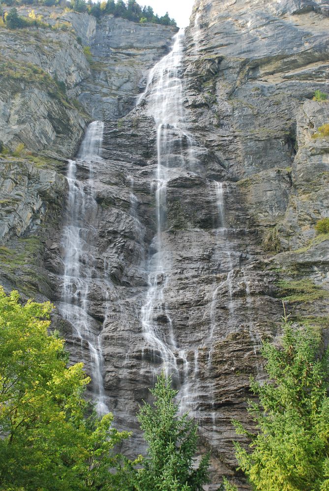 Staubbachfall im Lauterbrunnental/Schweiz