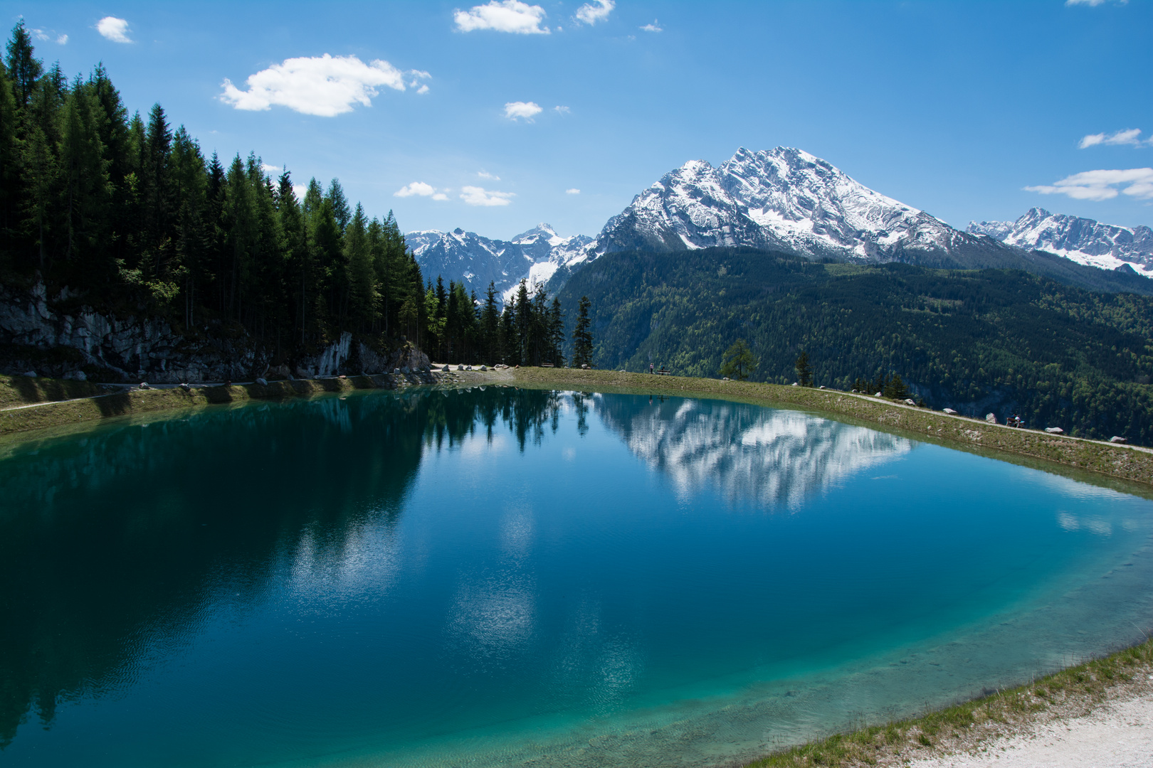 Staubecken am Königssee, Berchdesgadenerland,