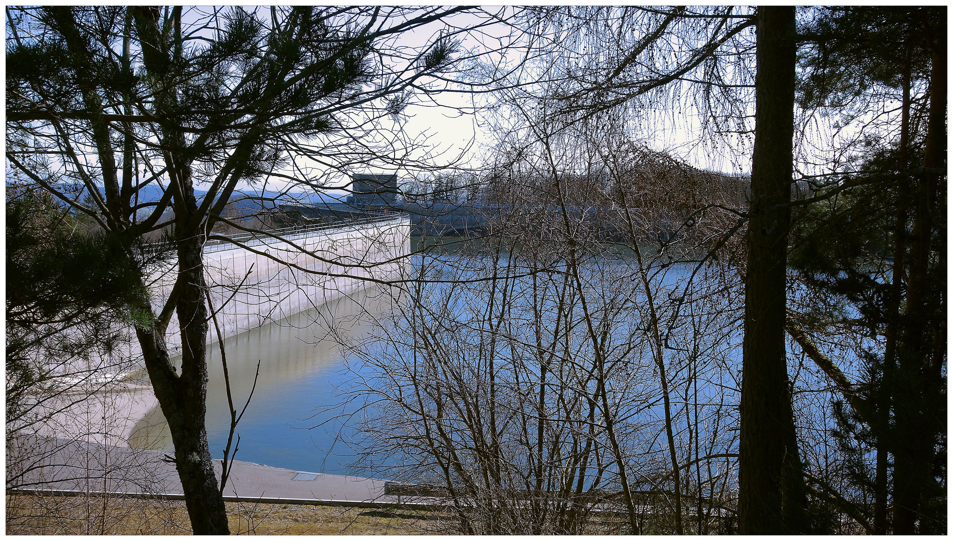 Staubecken auf dem Peterskopf