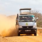 Staubige Piste, Tsavo East, Kenia