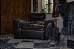 staubige Stiefel...