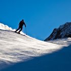 Staubtrockener Schnee