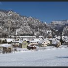 Staubzucker über dem Jura