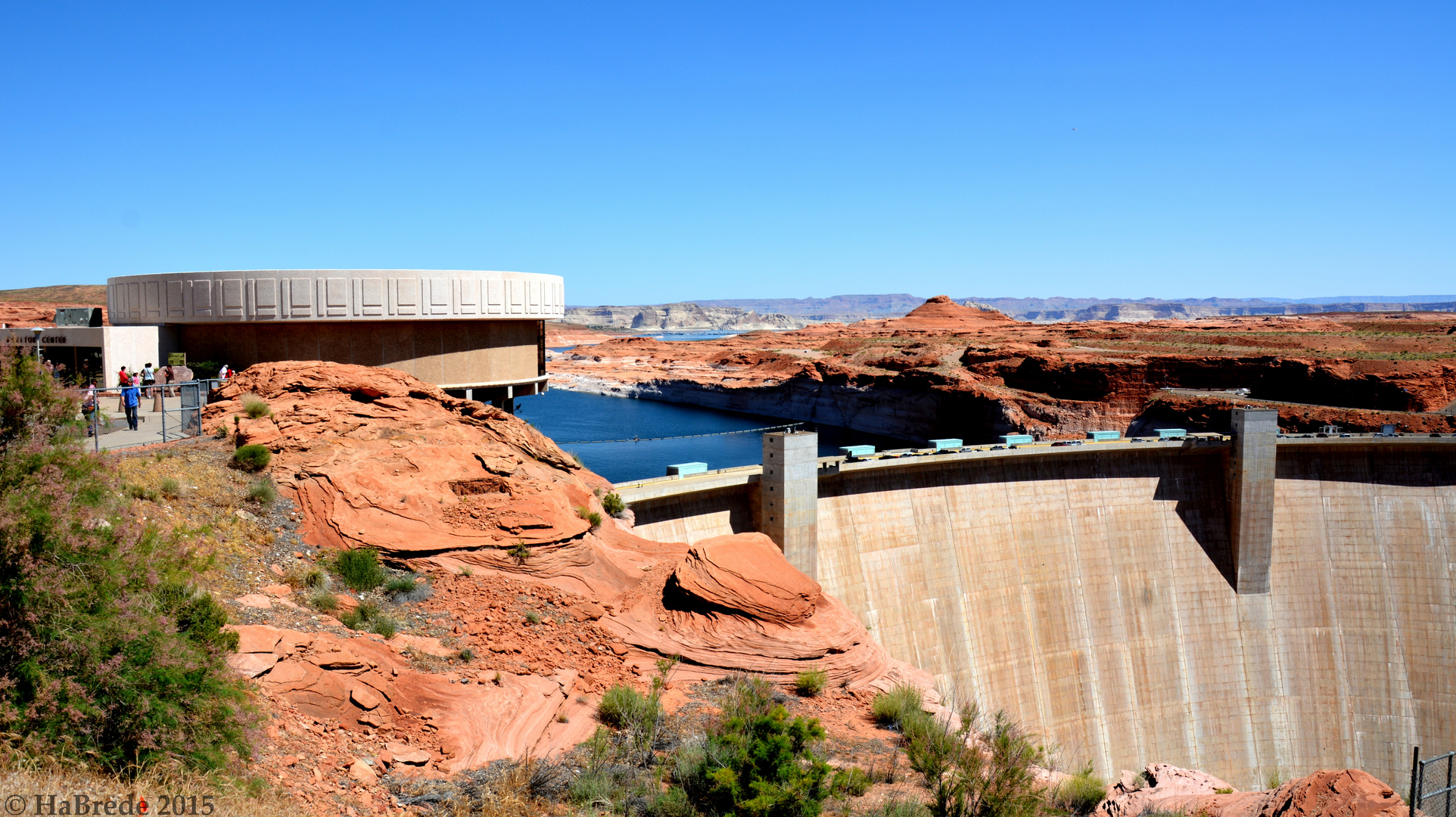 Staudamm am Colorado River in Glen Canyon 1