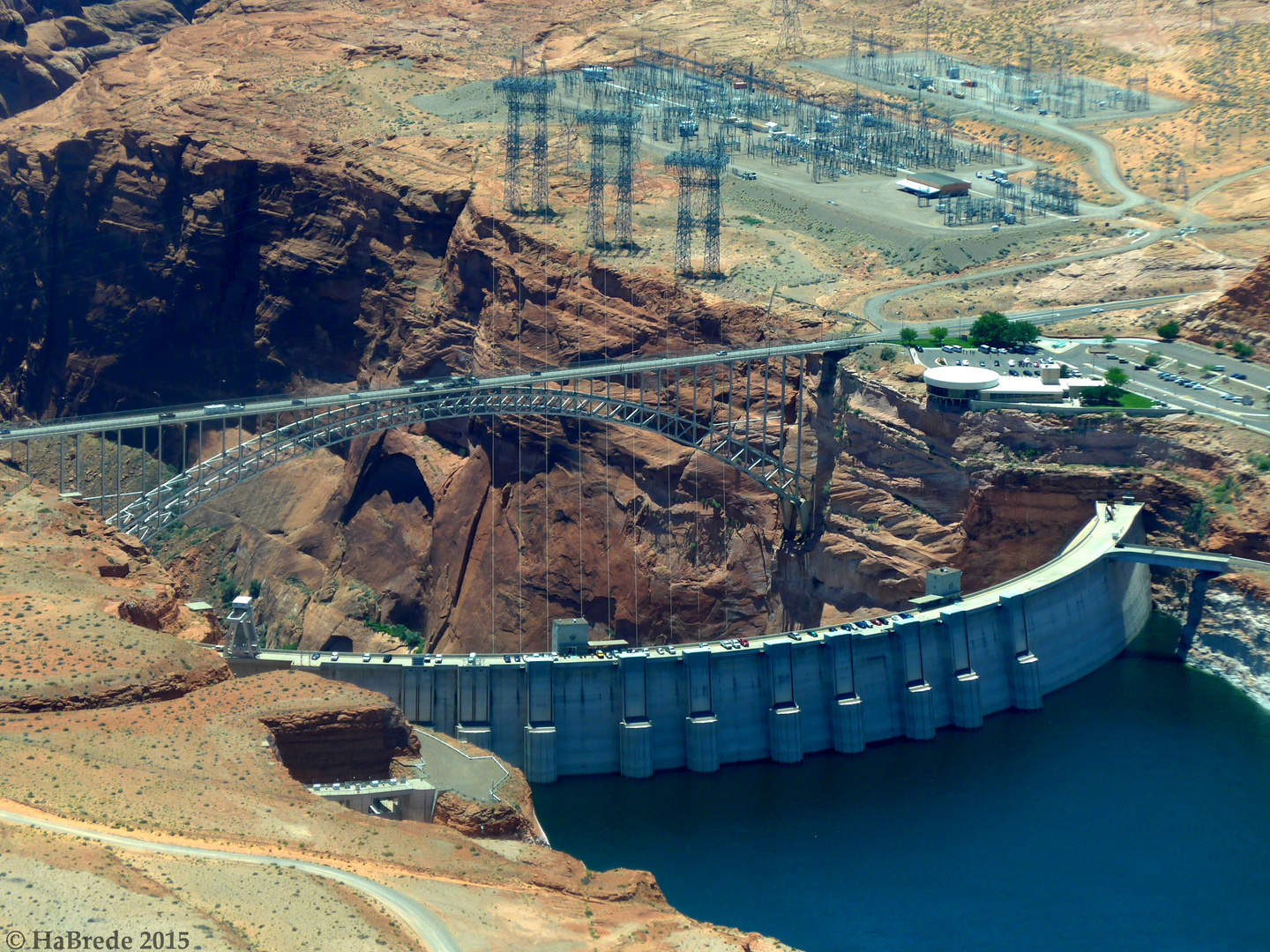 Staudamm am Colorado River in Glen Canyon 2