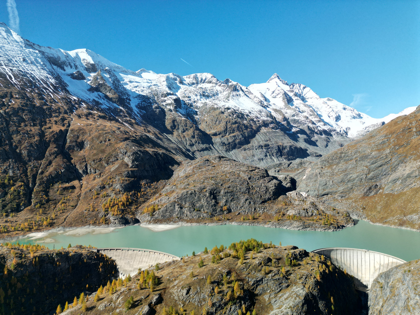 Staudamm am Großglockner 