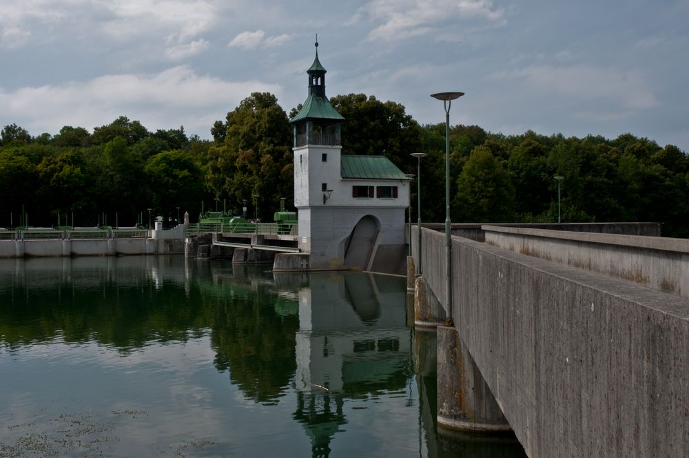 Staudamm am Lech