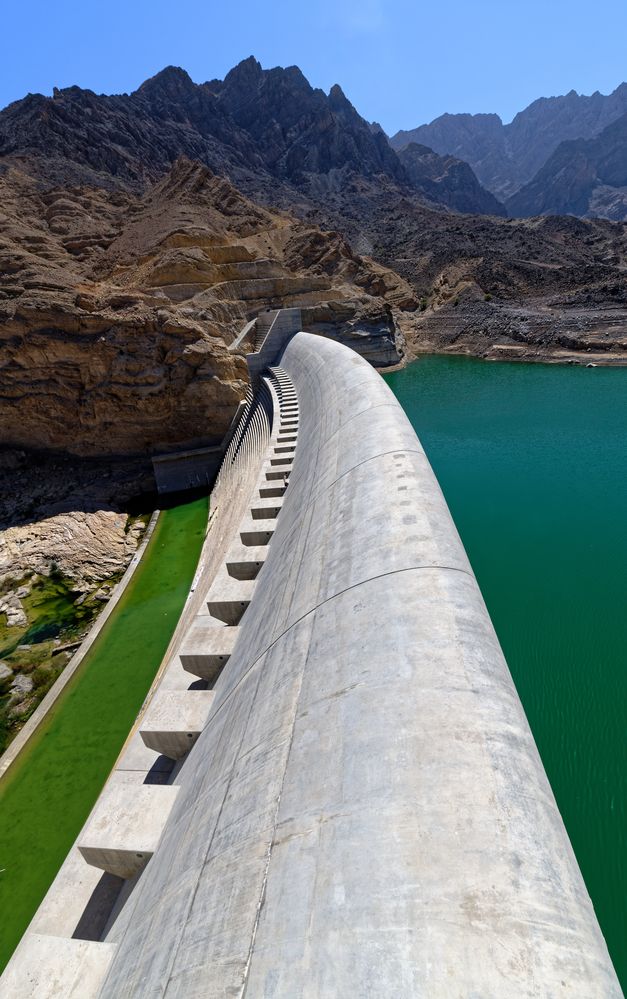 Staudamm Foto & Bild asia, middle east, oman Bilder auf