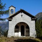 Staudamm-Kapelle Lago del Sambuco Fusio Tessin