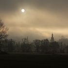 Staudernheim im Hochnebel