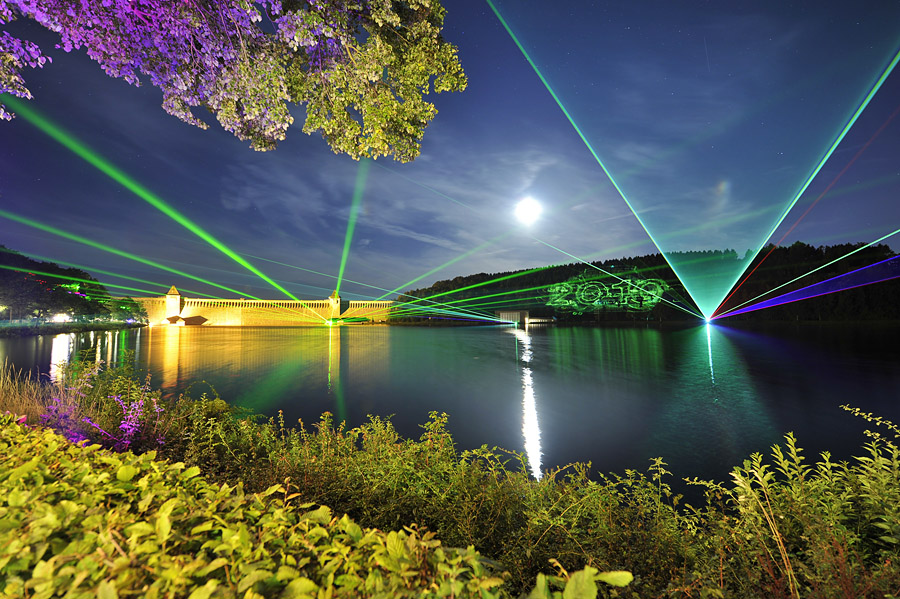 Stauermauerfest 2010 (Lichtdröhnung)