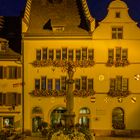 Staufen  Rathaus bei Nacht