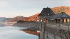 Staumauer am Edersee 2