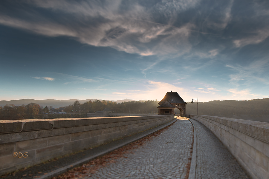 Staumauer am Edersee