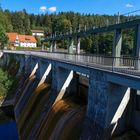 Staumauer am Höllsteinsee