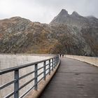 Staumauer am Lago dei Cavagnöö / Schweiz