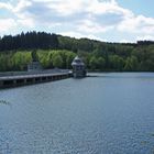 Staumauer der Listertalsperre