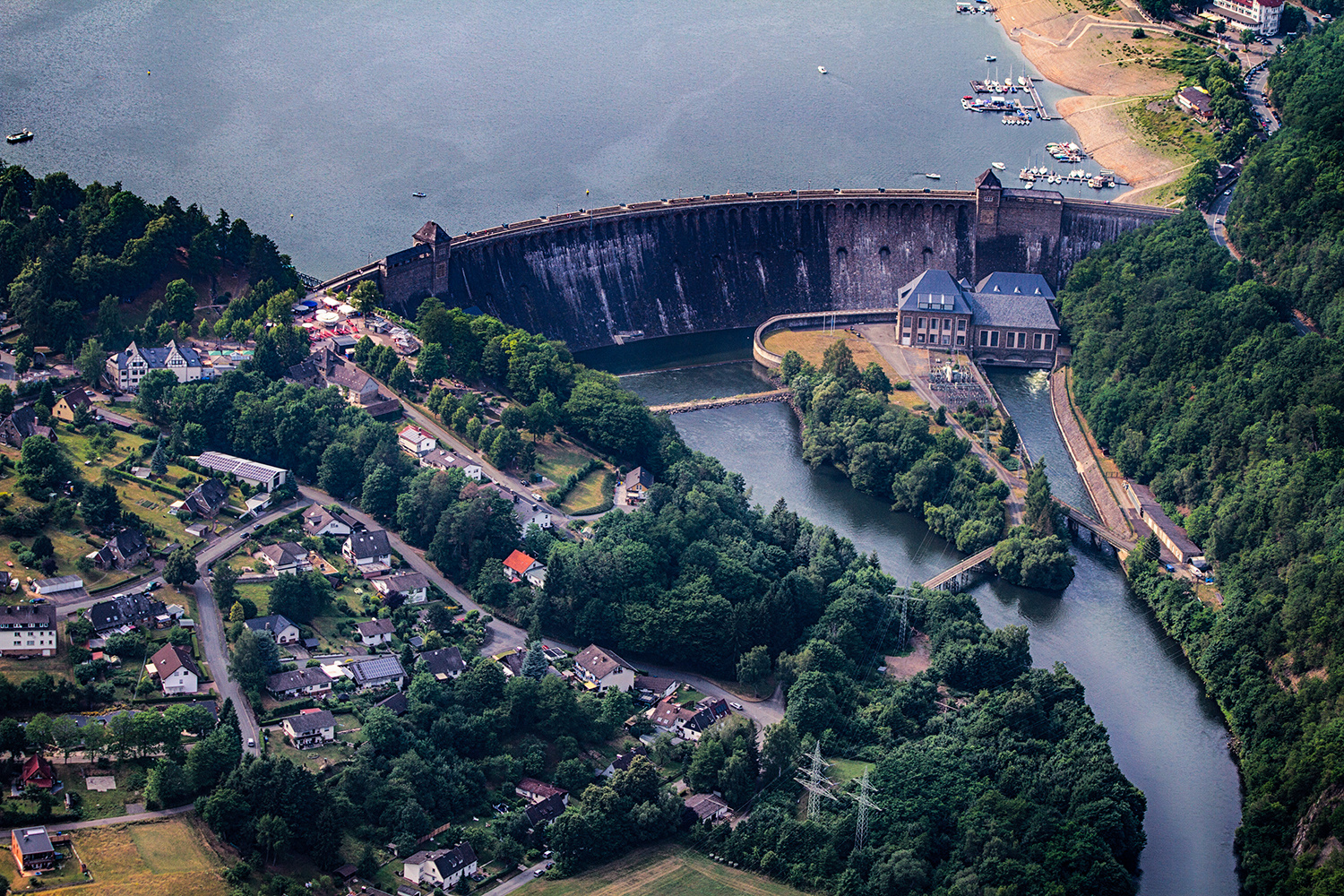 Staumauer Edersee