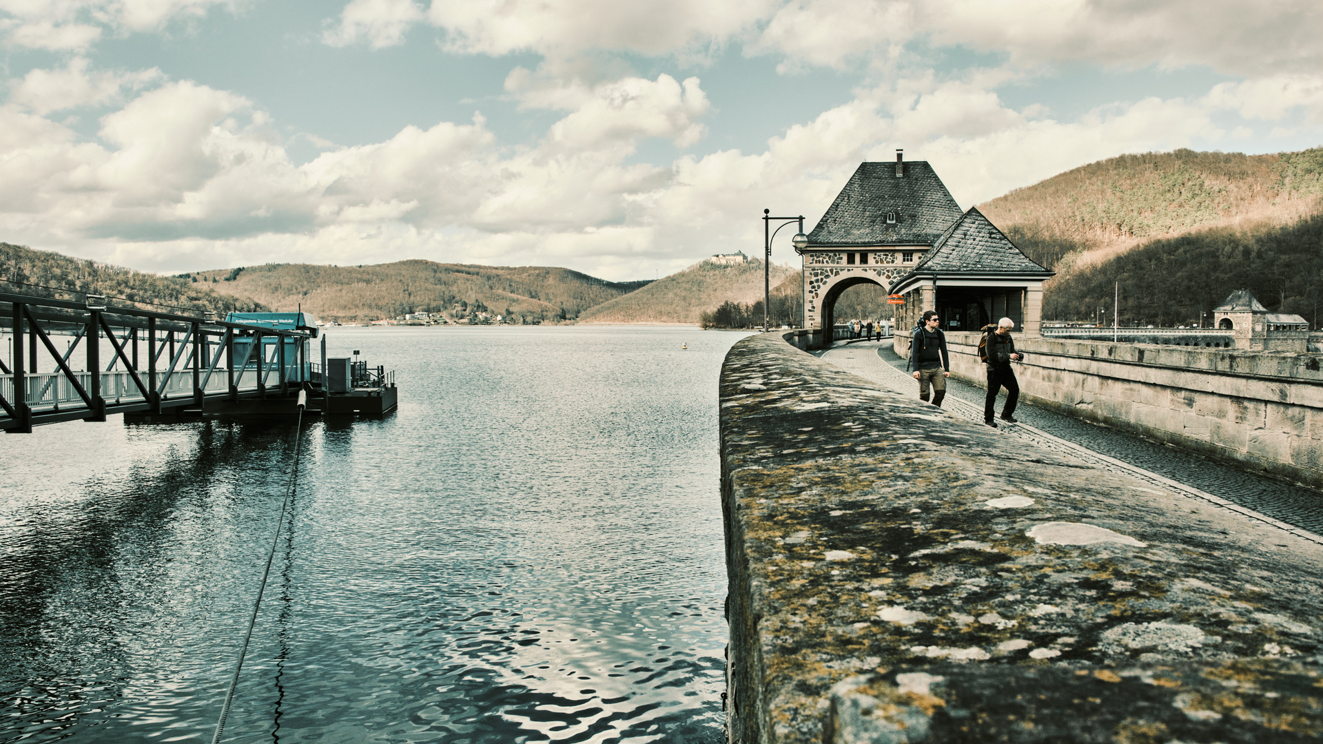 Staumauer Edersee