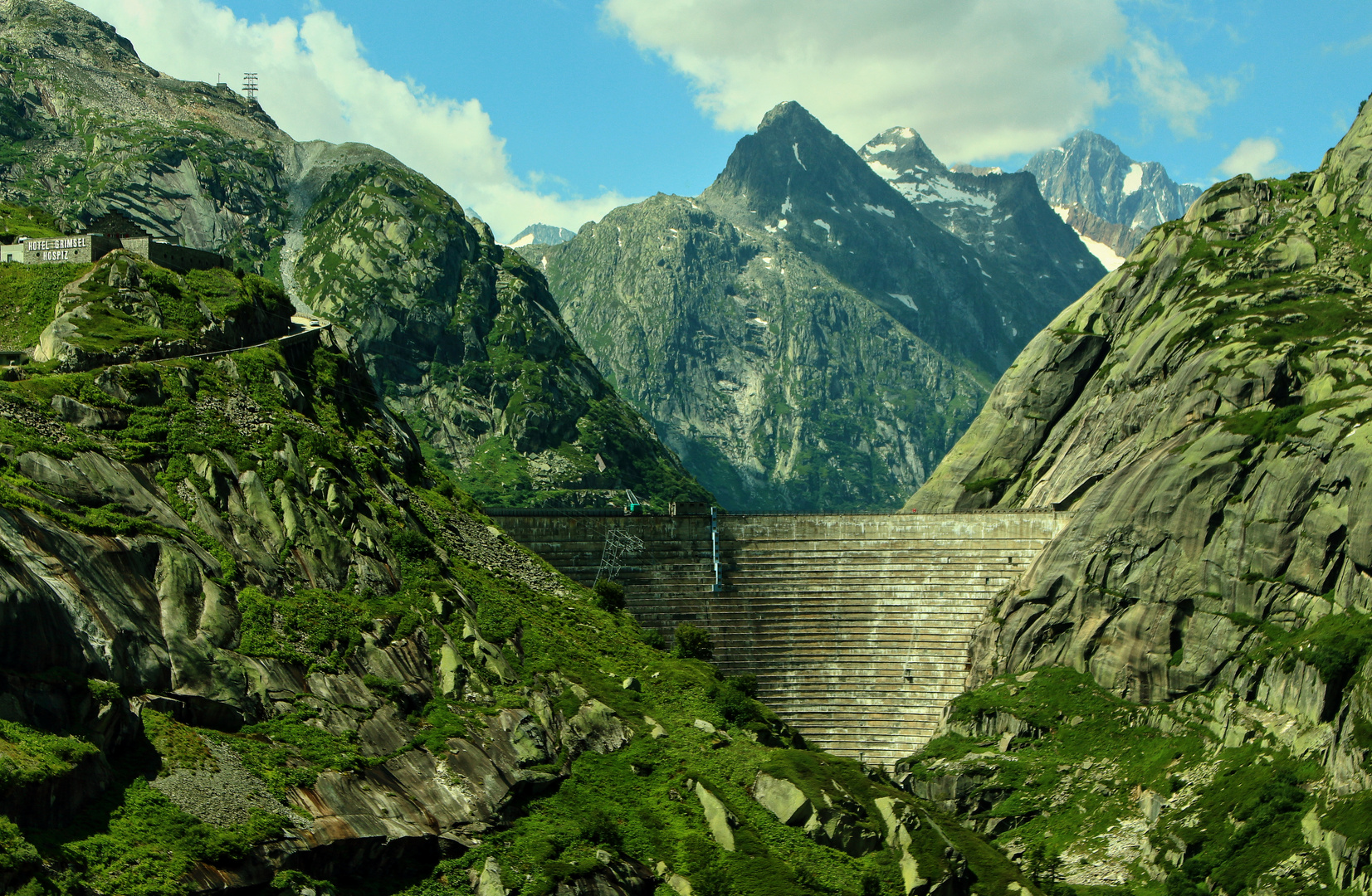 Staumauer Grimselsee