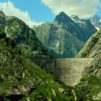 Staumauer Grimselsee