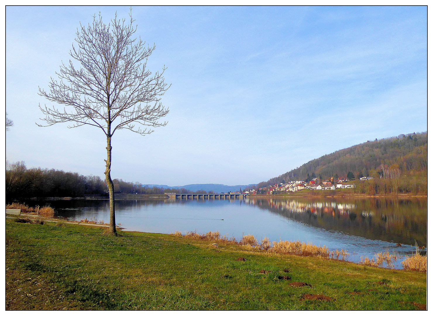 Staumauer Happurger See