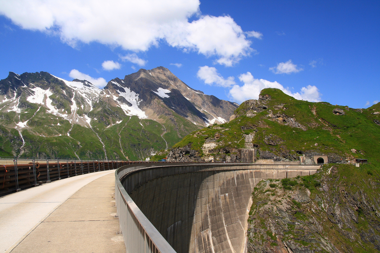 staumauer in kaprun