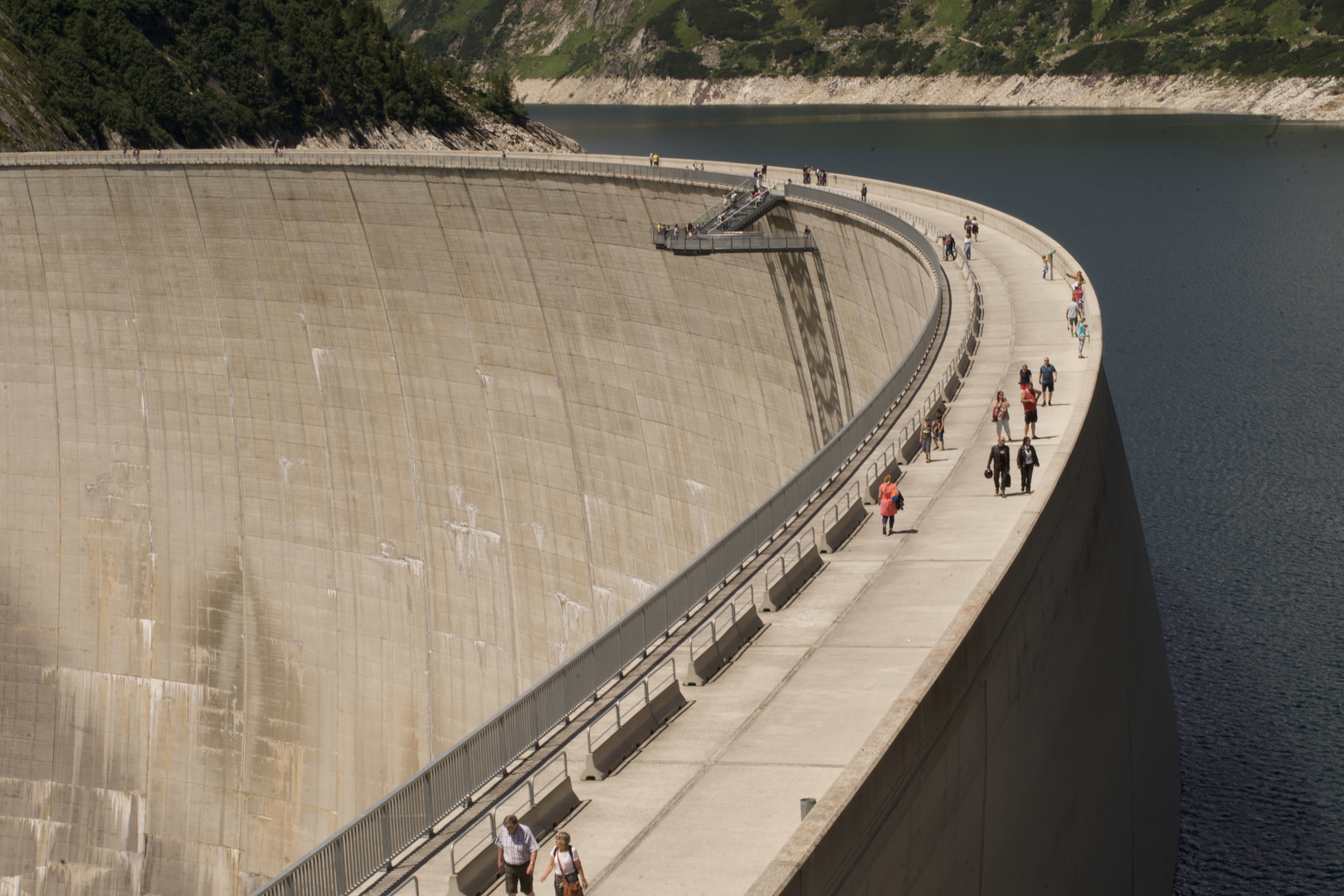 Staumauer Maltatalsperre Kärnten Österreich