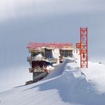 Staumauer Muttsee eingewintert