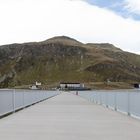 Staumauer von oben an Bieler Höhe (Silvretta)