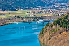 Stausee an der Drau