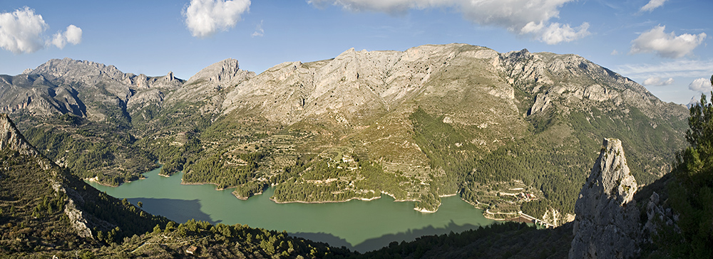 Stausee bei Guadalest del Segura