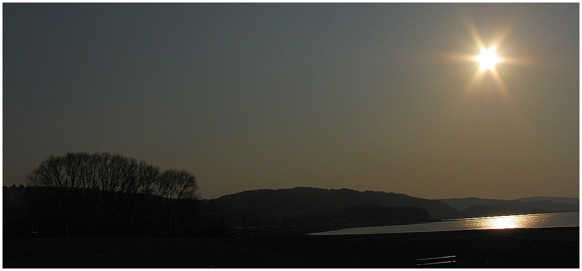 Stausee bei Kelbra, Sachsen