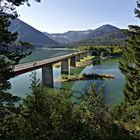 Stausee Brücke 