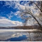 Stausee Glauchau im Winter 2013