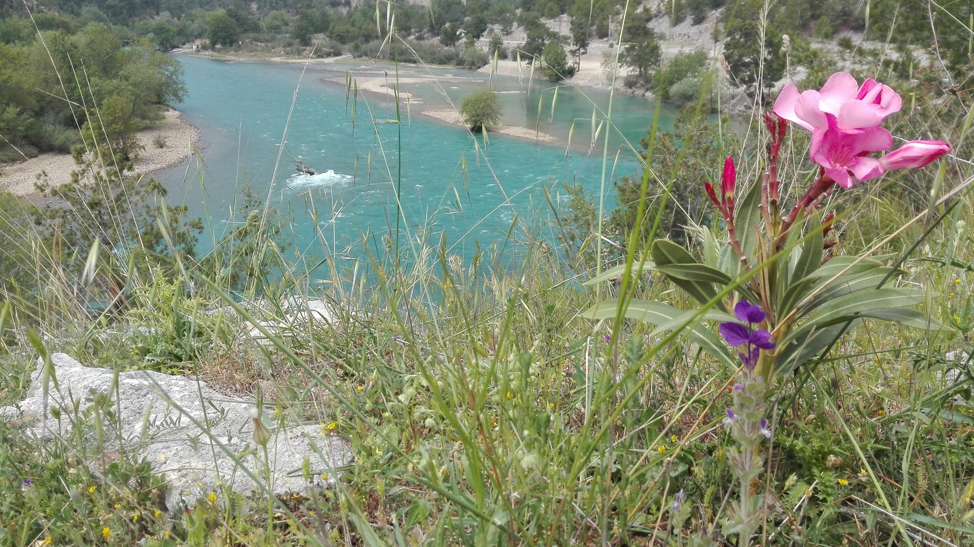 stausee, green canyen, türkei