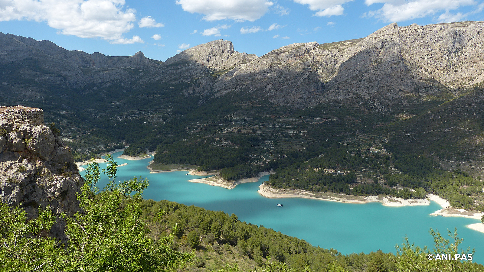 Stausee Guadelest - Costa Blanca - Alicante - Spanien