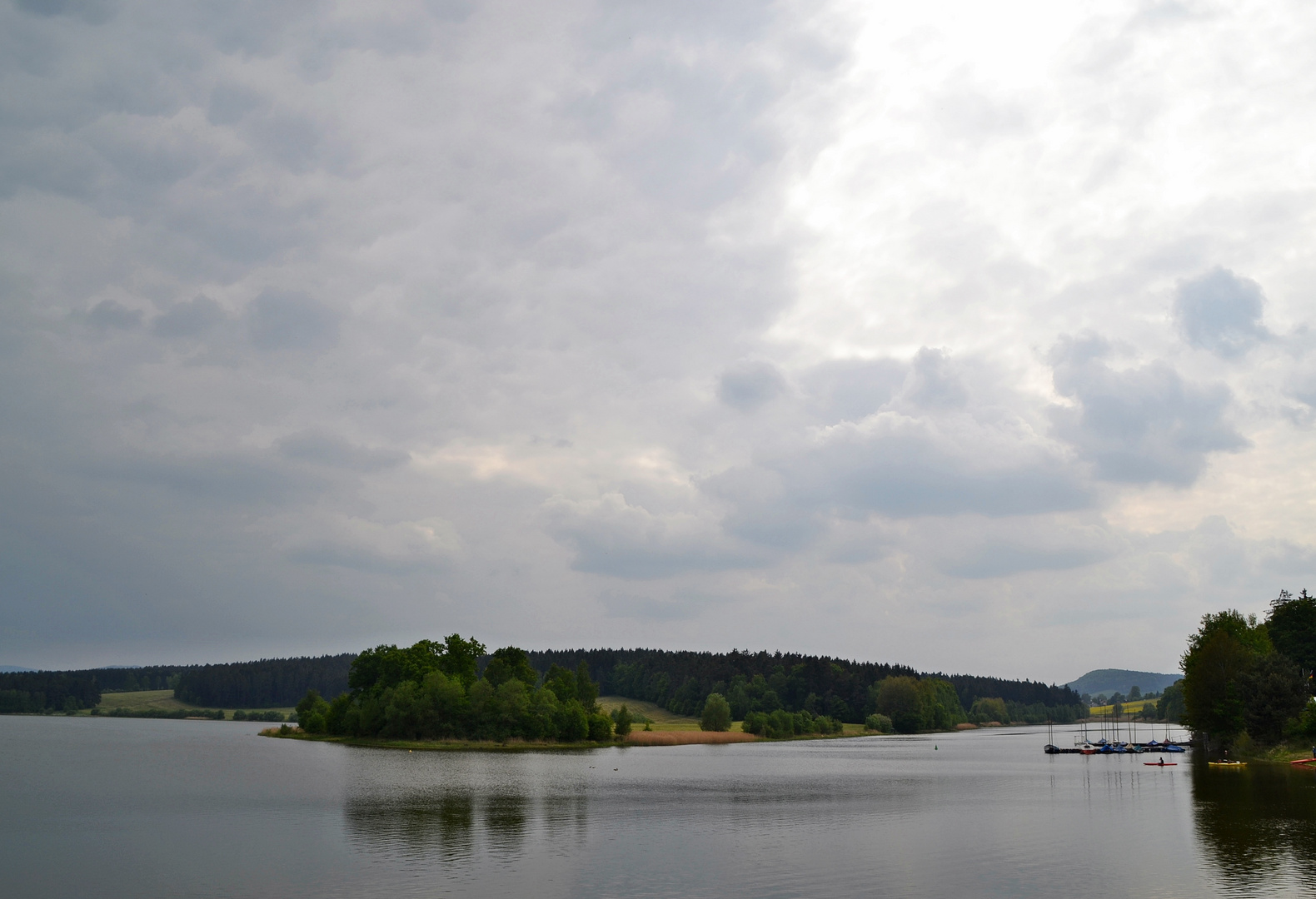 Stausee Heyda/Thüringen