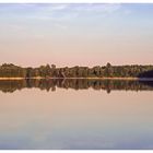 Stausee Hullern am Abend