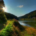 Stausee im Linachtal