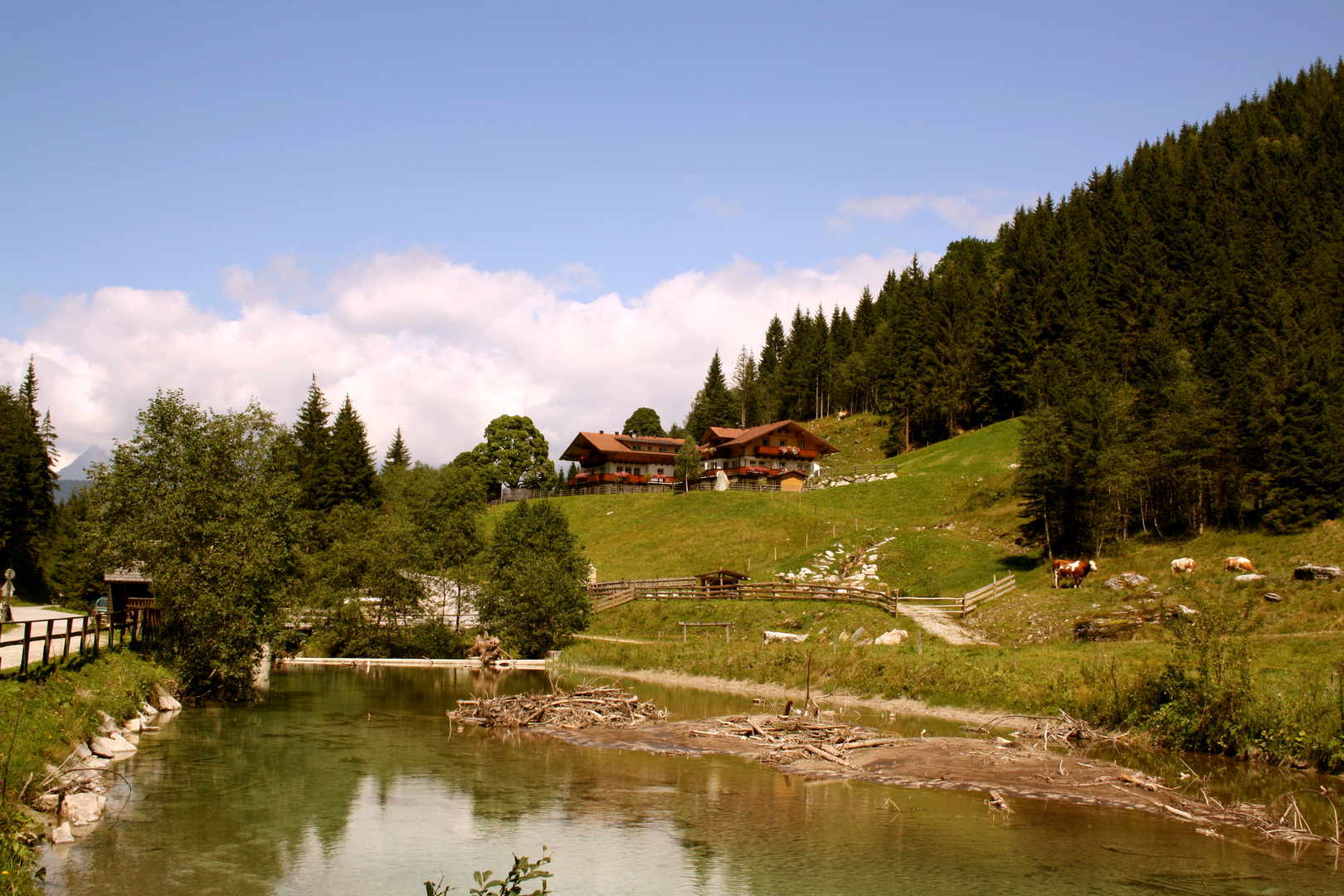 Stausee im Preuneggtal