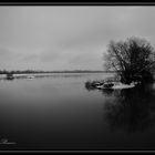 Stausee im Winter