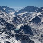 Stausee in den Walliser Alpen